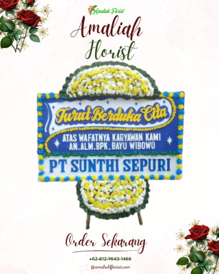Papan Bunga Duka di Ngadisepi